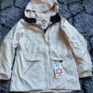 Obermeyer cream Zip Jacket